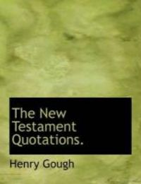 Produktbild: The New Testament Quotations.