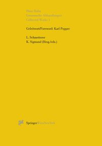 Produktbild: Gesammelte Abhandlungen I - Collected Works I