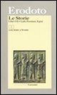 Produktbild: Le storie. Libri 1&ordm;-2&ordm;: Lidi, Persiani, Egizi. Testo greco a fronte