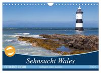 Produktbild: Sehnsucht Wales - Collagen eines Landes (Wandkalender 2026 DIN A4 quer), CALVENDO Monatskalender