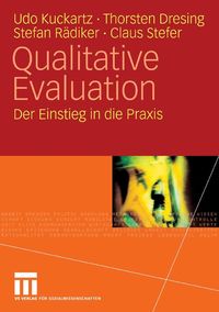 Bild vom Artikel Qualitative Evaluation vom Autor Udo Kuckartz