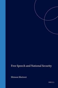 Produktbild: Free Speech and National Security