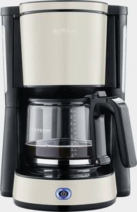 Produktbild: Severin 9575 Kaffeemaschine Beige, Schwarz Fassungsverm&ouml;gen Tassen=10 Glaskanne