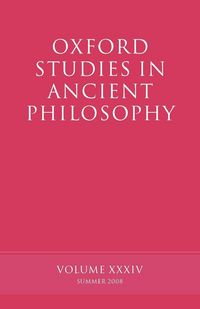 Produktbild: Oxford Studies in Ancient Philosophy, Volume 34