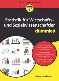 Produktbild: Statistik f&uuml;r Wirtschafts- und Sozialwissenschaftler f&uuml;r Dummies