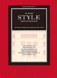 Produktbild: In What Style Should We Build?
