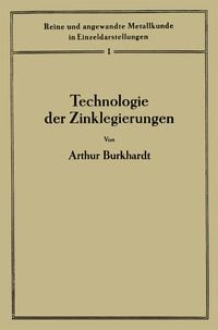 Produktbild: Technologie der Zinklegierungen