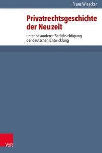 Produktbild: Privatrechtsgeschichte der Neuzeit