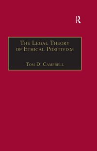 Produktbild: The Legal Theory of Ethical Positivism