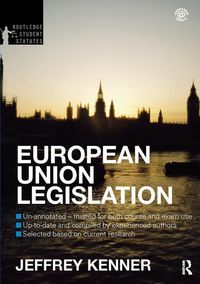 Produktbild: Kenner, J: European Union Legislation 2012-2013