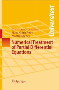 Produktbild: Numerical Treatment of Partial Differential Equations