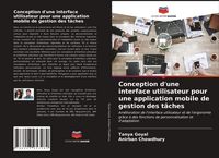 Produktbild: Conception d'une interface utilisateur pour une application mobile de gestion des t&acirc;ches