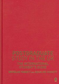 Produktbild: Foskett, N: Postgraduate Study in the UK