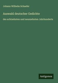 Produktbild: Auswahl deutscher Gedichte