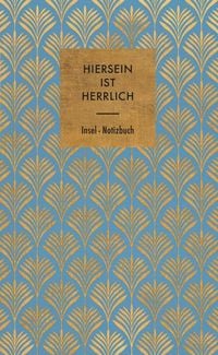Produktbild: Notizbuch 'Hiersein ist herrlich'