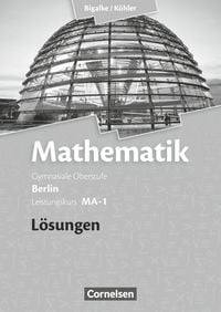 Produktbild: Mathematik Leistungskurs MA-1 - Qualifikationsphase - L&ouml;sungen zum Sch&uuml;lerbuch