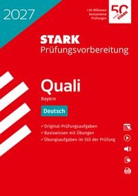 Produktbild: STARK Deutsch 9. Klasse - Quali Mittelschule 2027 Bayern - Pr&uuml;fungsvorbereitung