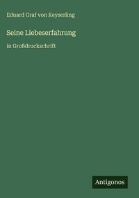 Produktbild: Seine Liebeserfahrung