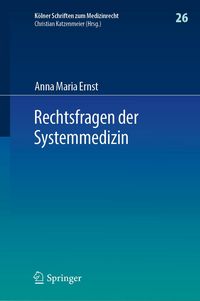 Produktbild: Rechtsfragen der Systemmedizin