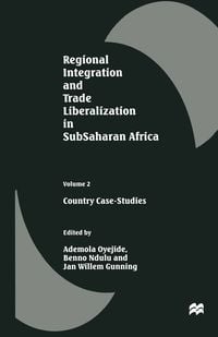 Produktbild: Regional Integration and Trade Liberalization in SubSaharan Africa
