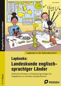 Produktbild: Lapbooks: Landeskunde englischsprachiger L&auml;nder