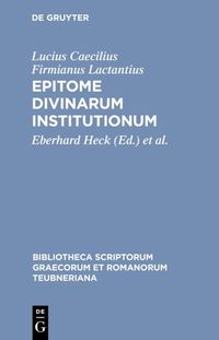 Produktbild: Epitome divinarum institutionum