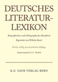 Produktbild: Deutsches Literatur-Lexikon / A - Bernfeld