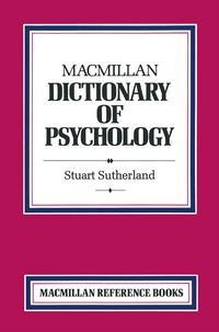 Produktbild: Macmillan Dictionary of Psychology