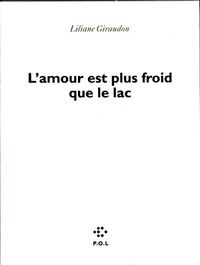 Produktbild: L'amour est plus froid que le lac
