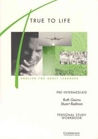 Produktbild: True to Life Pre-Intermediate Personal Study Workbook: English for Adult Learners