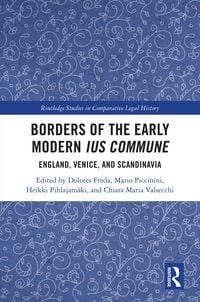 Produktbild: Borders of the Early Modern Ius Commune