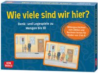 Produktbild: Wie viele sind wir hier? Bildergeschichten zum Z&auml;hlen und Rechnen lernen f&uuml;r Kinder von 3 bis 8