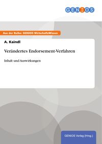 Produktbild: Ver&auml;ndertes Endorsement-Verfahren