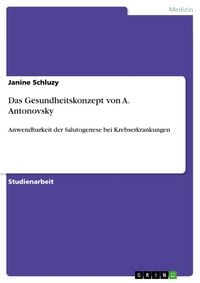 Produktbild: Das Gesundheitskonzept von A. Antonovsky
