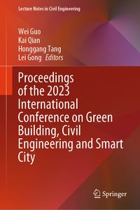 Produktbild: Proceedings of the 2023 International Conference on Green Building, Civil Engineering and Smart City