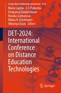Produktbild: DET-2024: International Conference on Distance Education Technologies