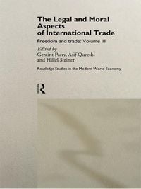 Produktbild: The Legal and Moral Aspects of International Trade