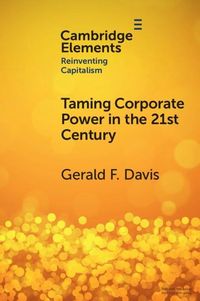Produktbild: Taming Corporate Power in the 21st Century