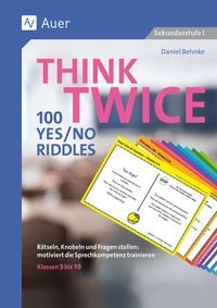 Produktbild: Think Twice 100 Yes No Riddles
