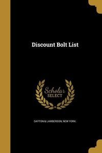 Produktbild: Discount Bolt List