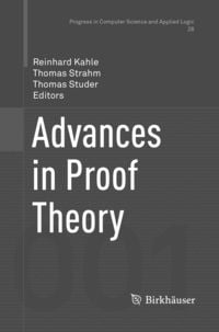 Produktbild: Advances in Proof Theory
