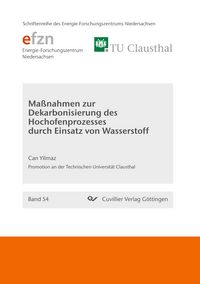 Produktbild: Ma&szlig;nahmen zur Dekarbonisierung des Hochofenprozesses durch Einsatz von Wasserstoff