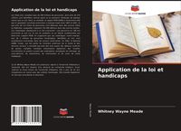Produktbild: Application de la loi et handicaps