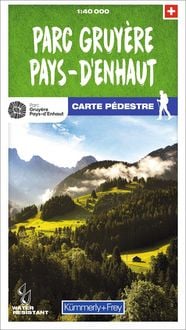 Produktbild: K&uuml;mmerly+Frey Wanderkarte Parc Gruy&egrave;re, Pays-d&rsquo;Enhaut 1:40.000
