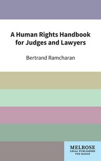 Produktbild: A Human Rights Handbook for Judges and Lawyers