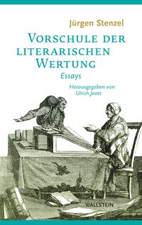 Produktbild: Vorschule der literarischen Wertung
