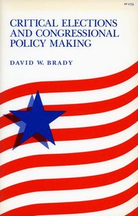 Produktbild: Critical Elections and Congressional Policy Making