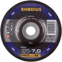Produktbild: Rhodius 200274 RS2 Schruppscheibe gekr&ouml;pft Durchmesser 230mm Bohrungs-&Oslash; 22.23mm Stahl 1St.