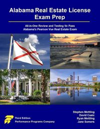 Produktbild: Alabama Real Estate License Exam Prep: All-in-One Review and Testing to Pass Alabama's Pearson Vue Real Estate Exam