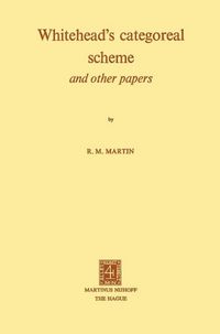 Produktbild: Whitehead's Categoreal Scheme and Other Papers